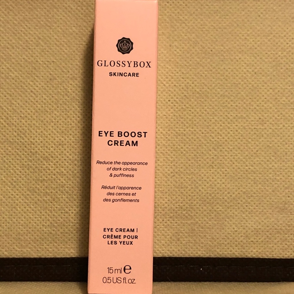 Glossybox eye boost cream